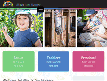 Tablet Screenshot of lilliputsdaynursery.co.uk